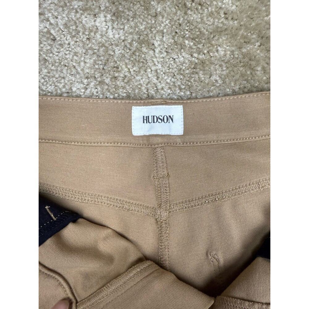 Hudson Women's High Waist Straight Leg Ankle Pant Tan Size 26 Inseam 26.5 A454 - Picture 4 of 13